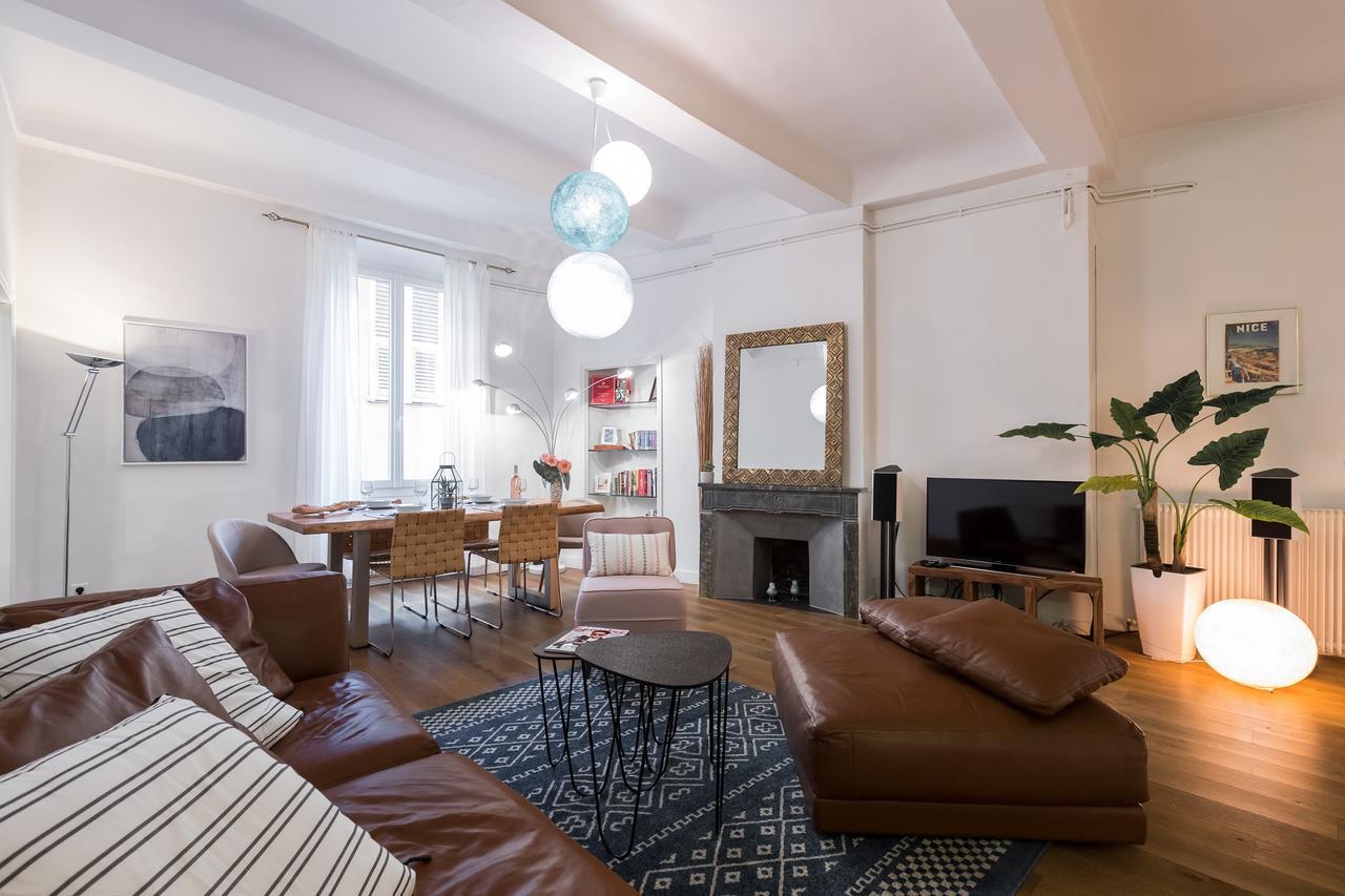 Pref 2 - F4 - Vaste Et Bourgeois ,3 Chambres, Ascenseur, Vx-ニース エクステリア 写真