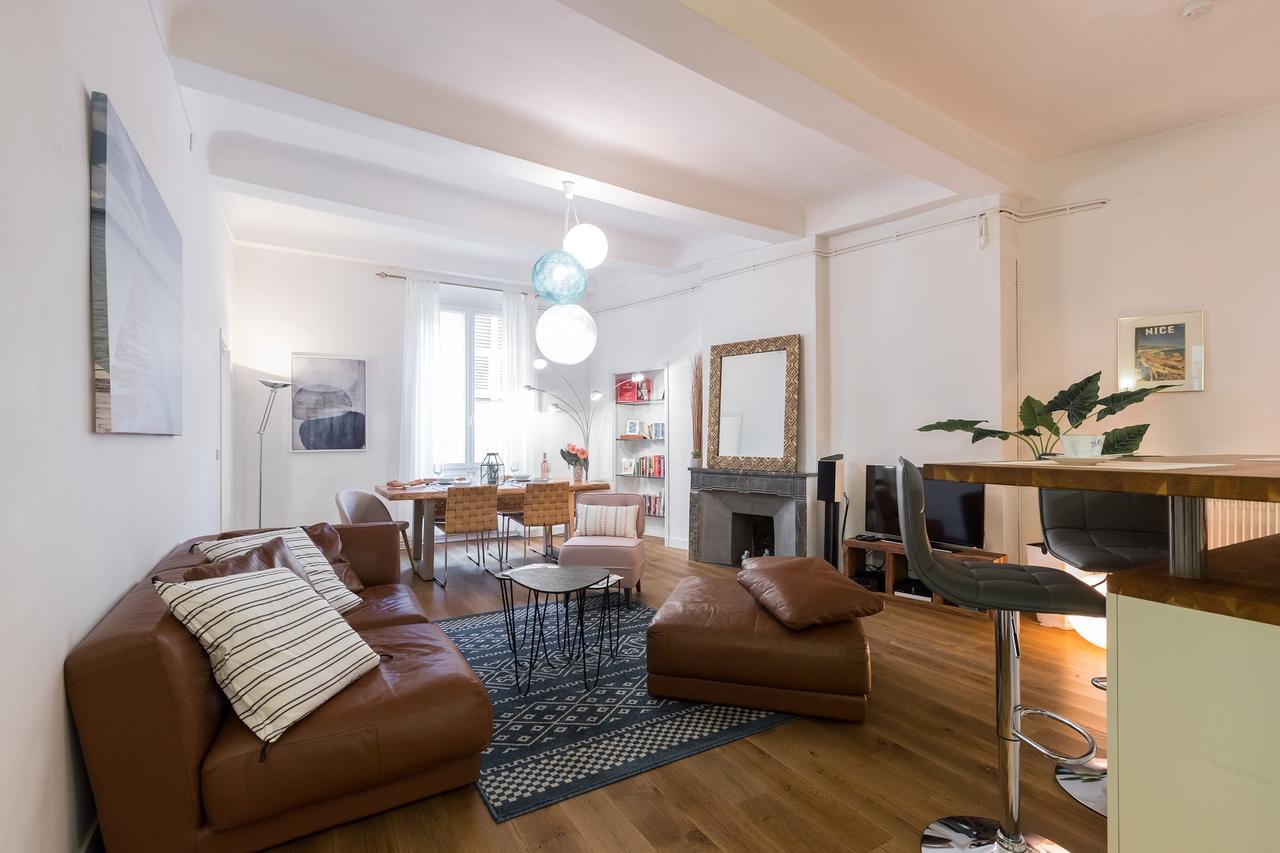 Pref 2 - F4 - Vaste Et Bourgeois ,3 Chambres, Ascenseur, Vx-ニース エクステリア 写真