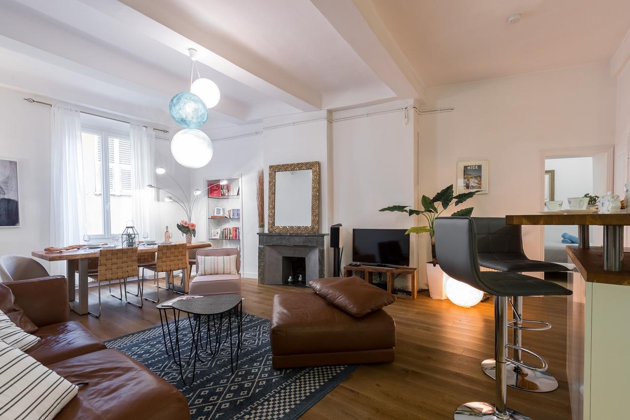 Pref 2 - F4 - Vaste Et Bourgeois ,3 Chambres, Ascenseur, Vx-ニース エクステリア 写真