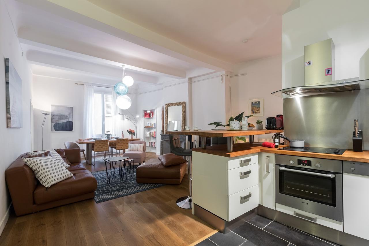 Pref 2 - F4 - Vaste Et Bourgeois ,3 Chambres, Ascenseur, Vx-ニース エクステリア 写真